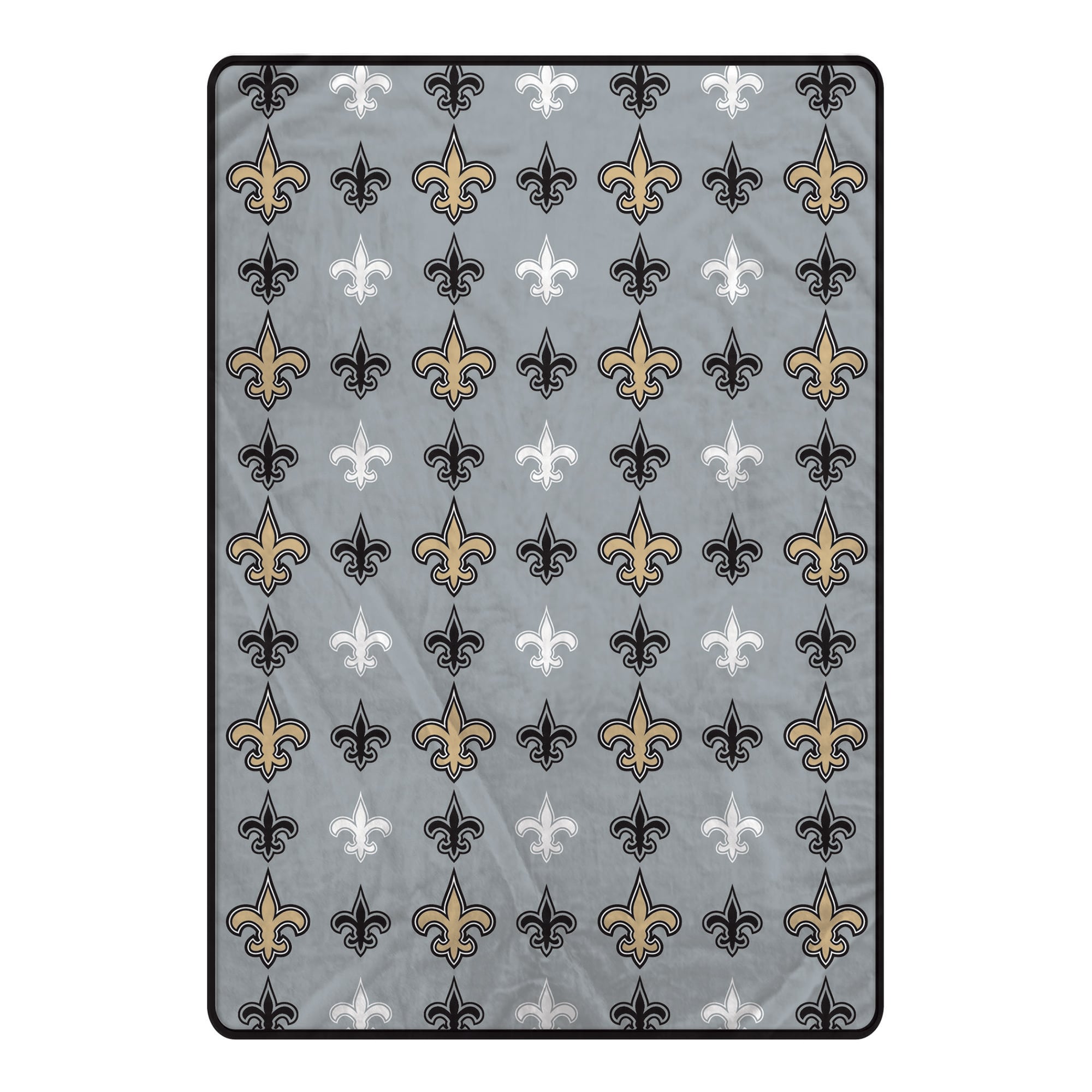 Pegasus New Orleans Saints 66" x 95" Oversized Logo Roll Ultra Cozy Blanket