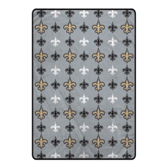 Pegasus New Orleans Saints 66" x 95" Oversized Logo Roll Ultra Cozy Blanket