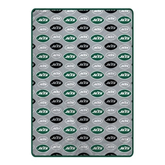 Pegasus New York Jets 66" x 95" Oversized Logo Roll Ultra Cozy Blanket