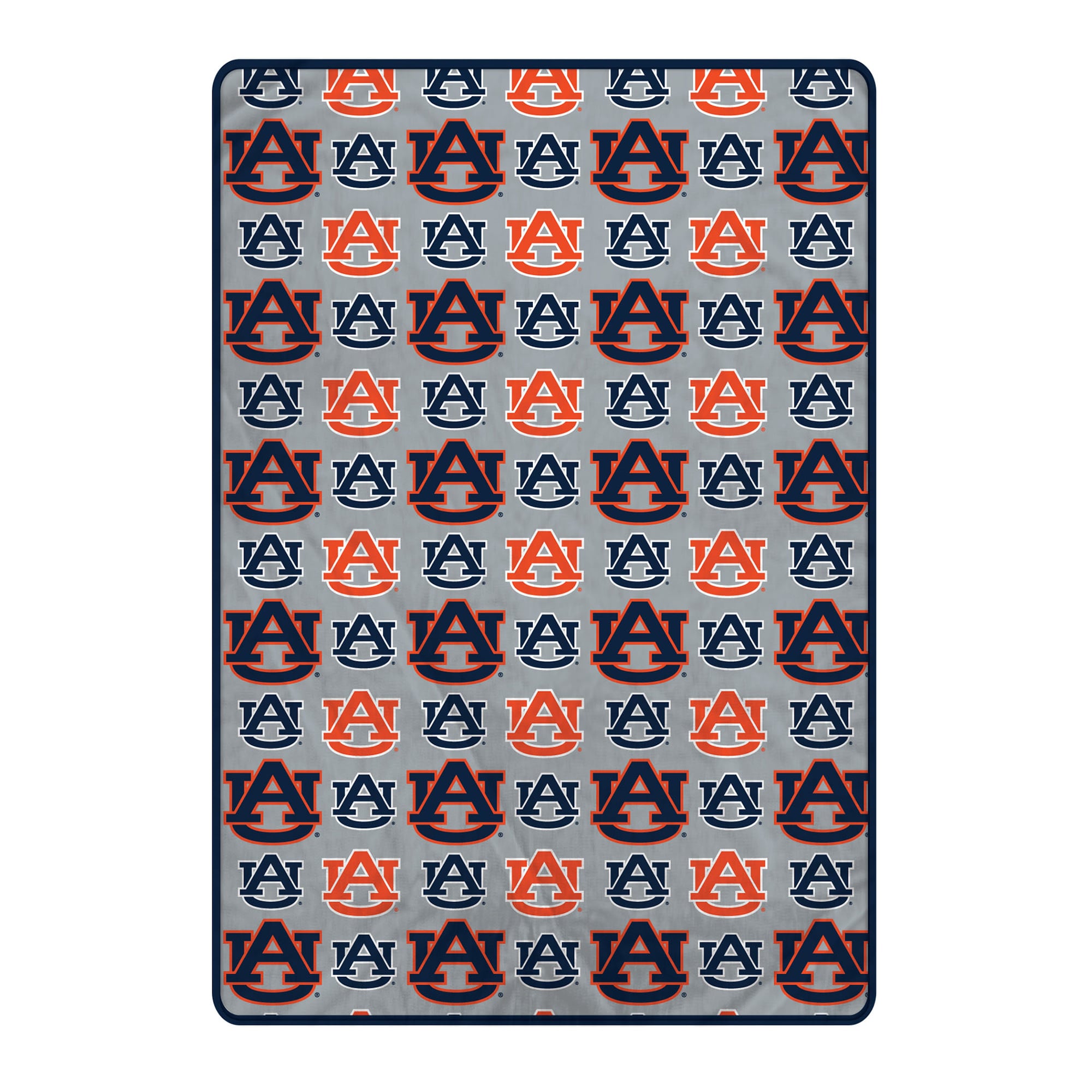Pegasus Auburn Tigers 66" x 95" Oversized Logo Roll Ultra Cozy Blanket