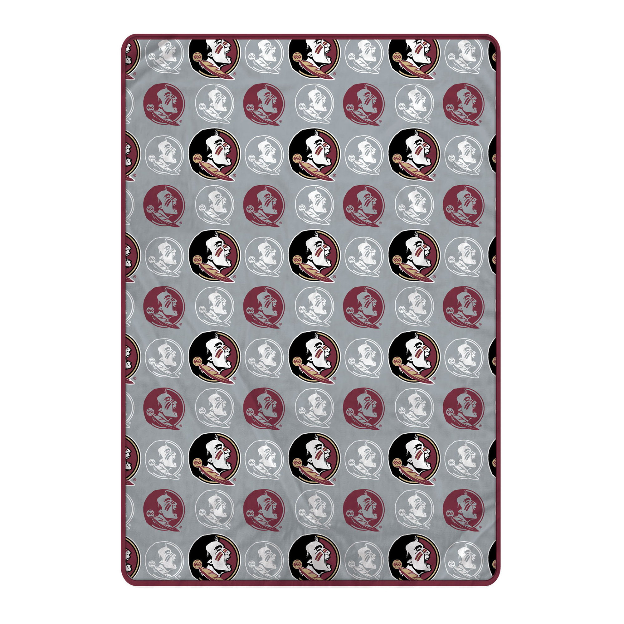 Pegasus Florida State Seminoles 66" x 95" Oversized Logo Roll Ultra Cozy Blanket