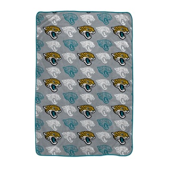 Pegasus Jacksonville Jaguars 66" x 95" Oversized Logo Roll Ultra Cozy Blanket