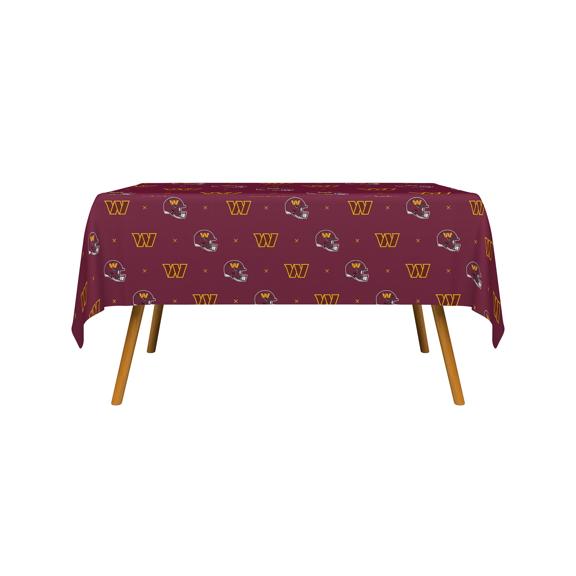 Pegasus Washington Commanders 54" x 100" Repeat Logo Table Cover Roll