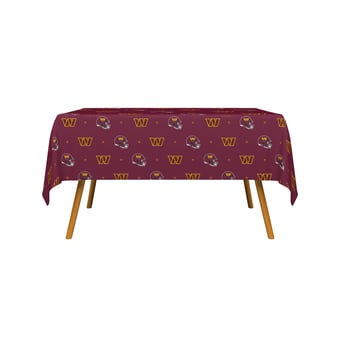 Pegasus Washington Commanders 54" x 100" Repeat Logo Table Cover Roll