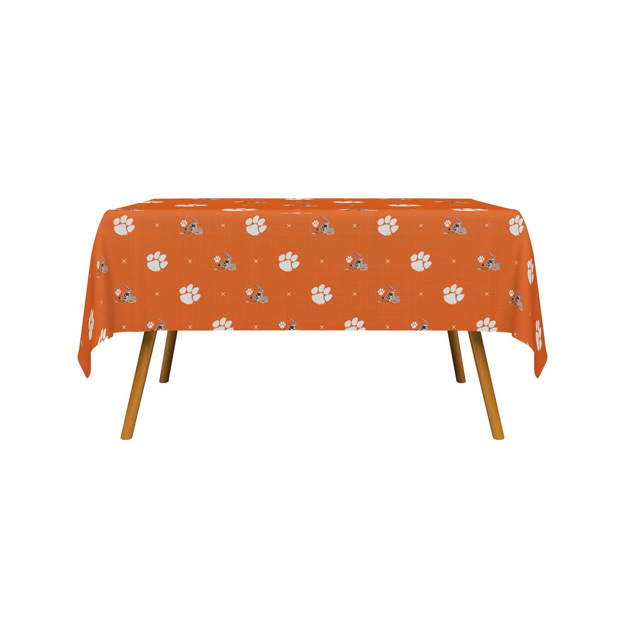 Pegasus Clemson Tigers 54" x 100" Repeat Logo Table Cover Roll