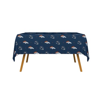 Pegasus Denver Broncos 54" x 100" Repeat Logo Table Cover Roll