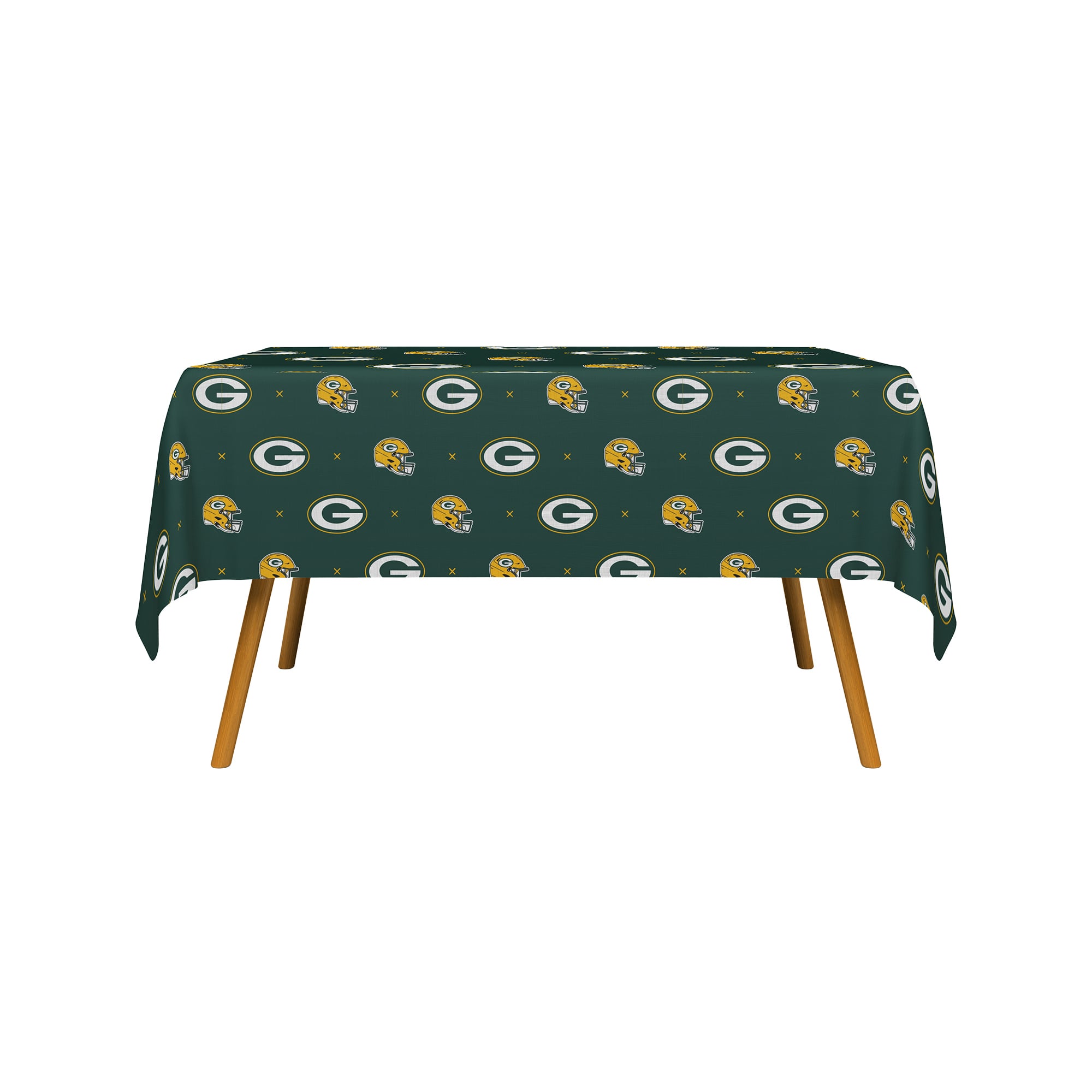 Pegasus Green Bay Packers 54" x 100" Repeat Logo Table Cover Roll
