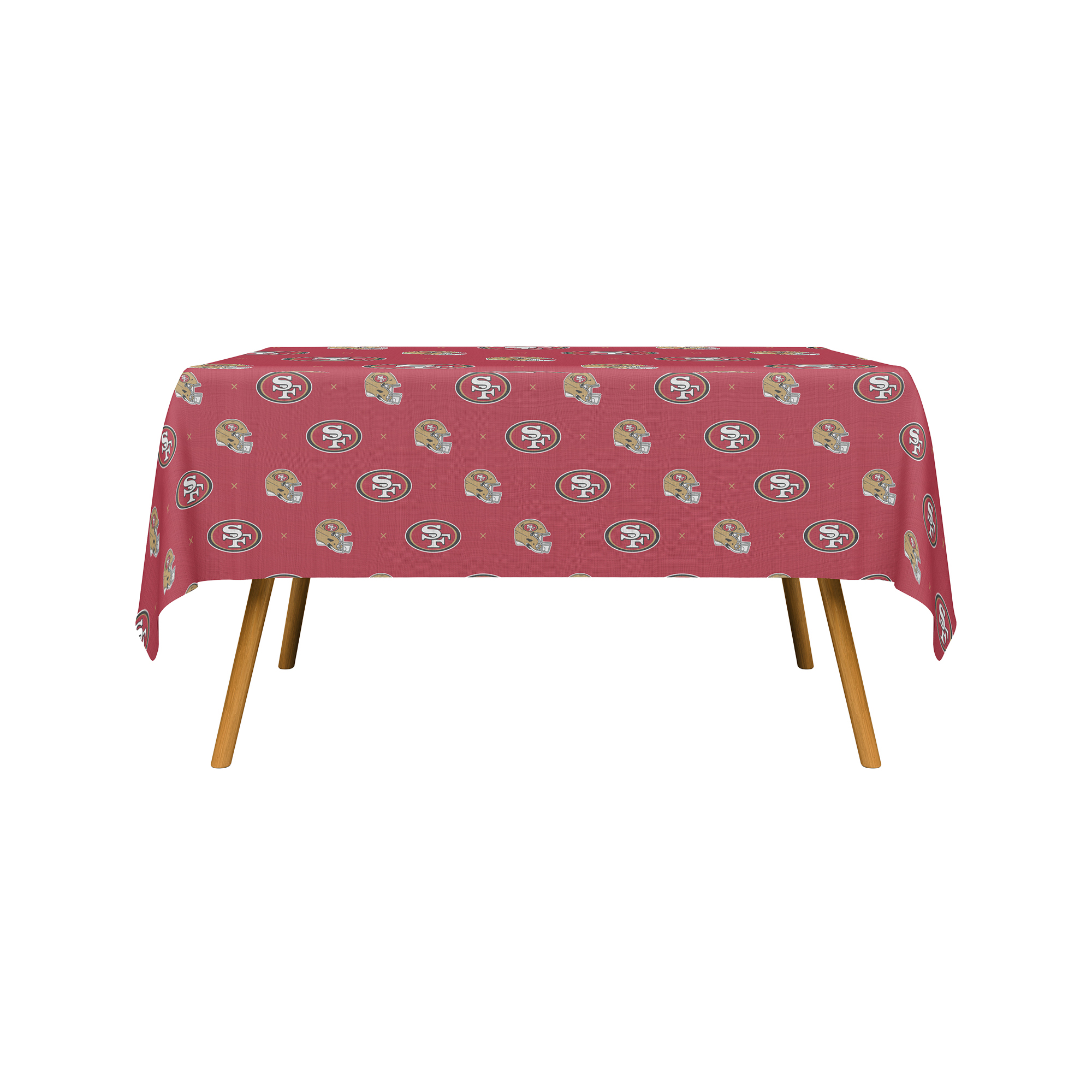 Pegasus San Francisco 49ers 54" x 100" Repeat Logo Table Cover Roll