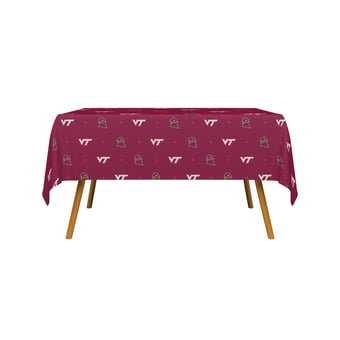 "Pegasus Virginia Tech Hokies 54"" x 100"" Repeat Logo Table Cover Roll"