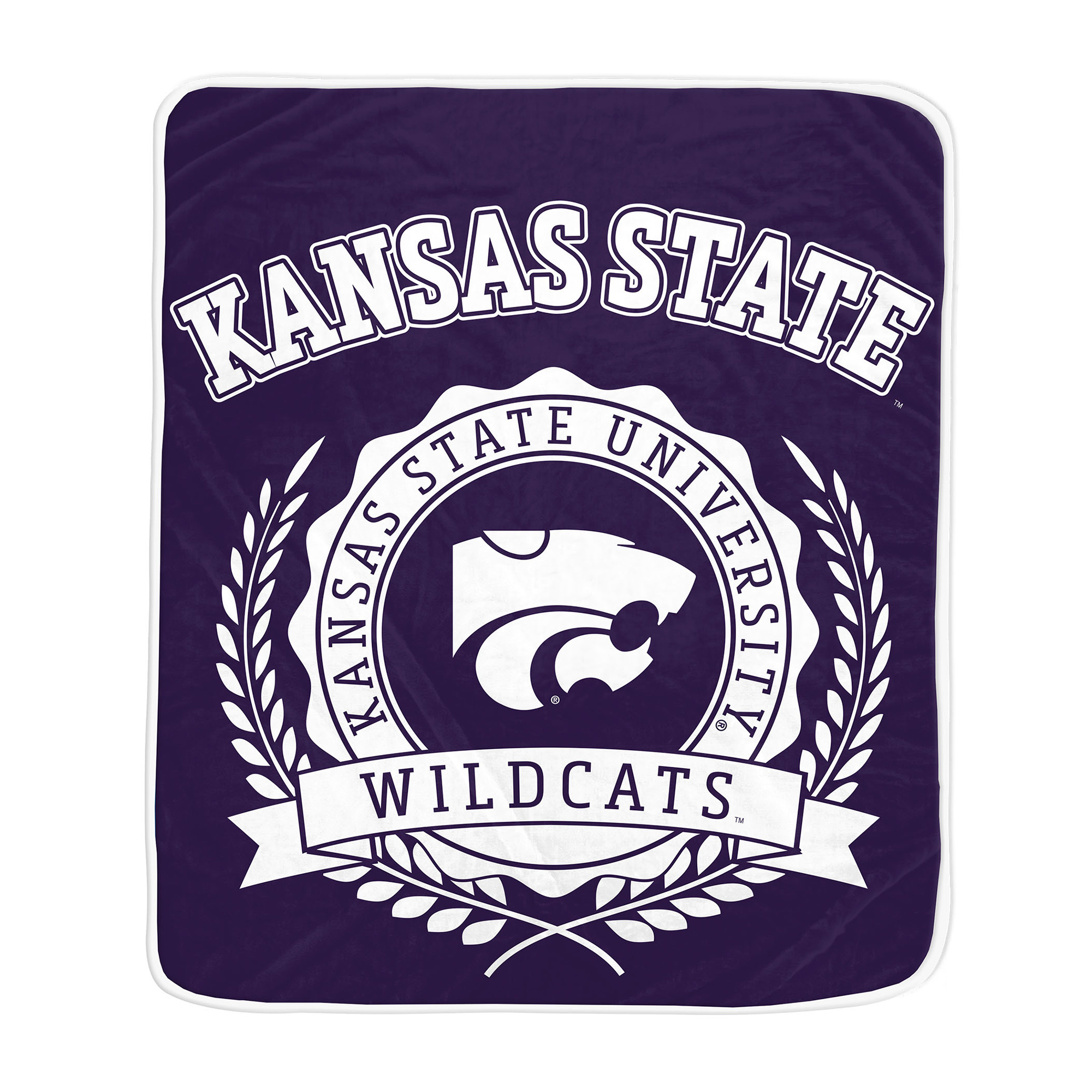 Pegasus Kansas State Wildcats 50" x 60" University Crest Ultra Soft Blanket