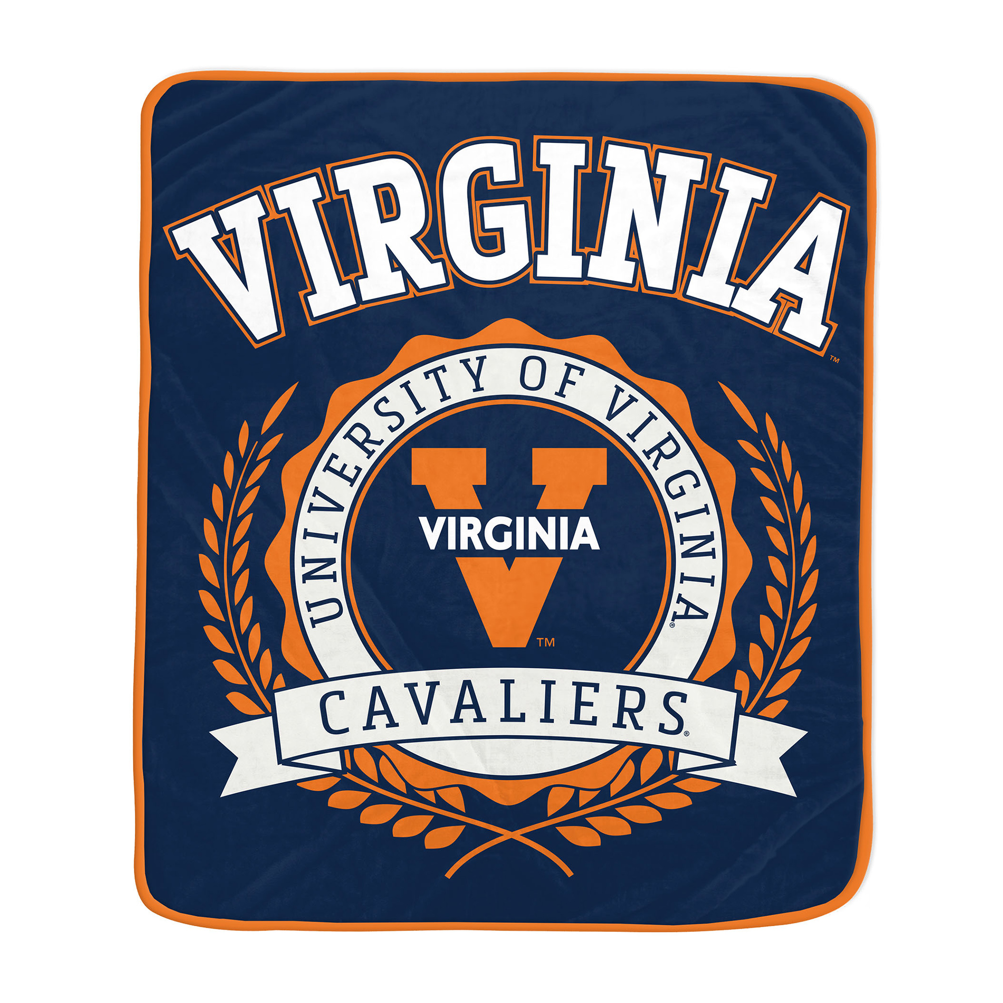 Pegasus Virginia Cavaliers 50" x 60" University Crest Ultra Soft Blanket