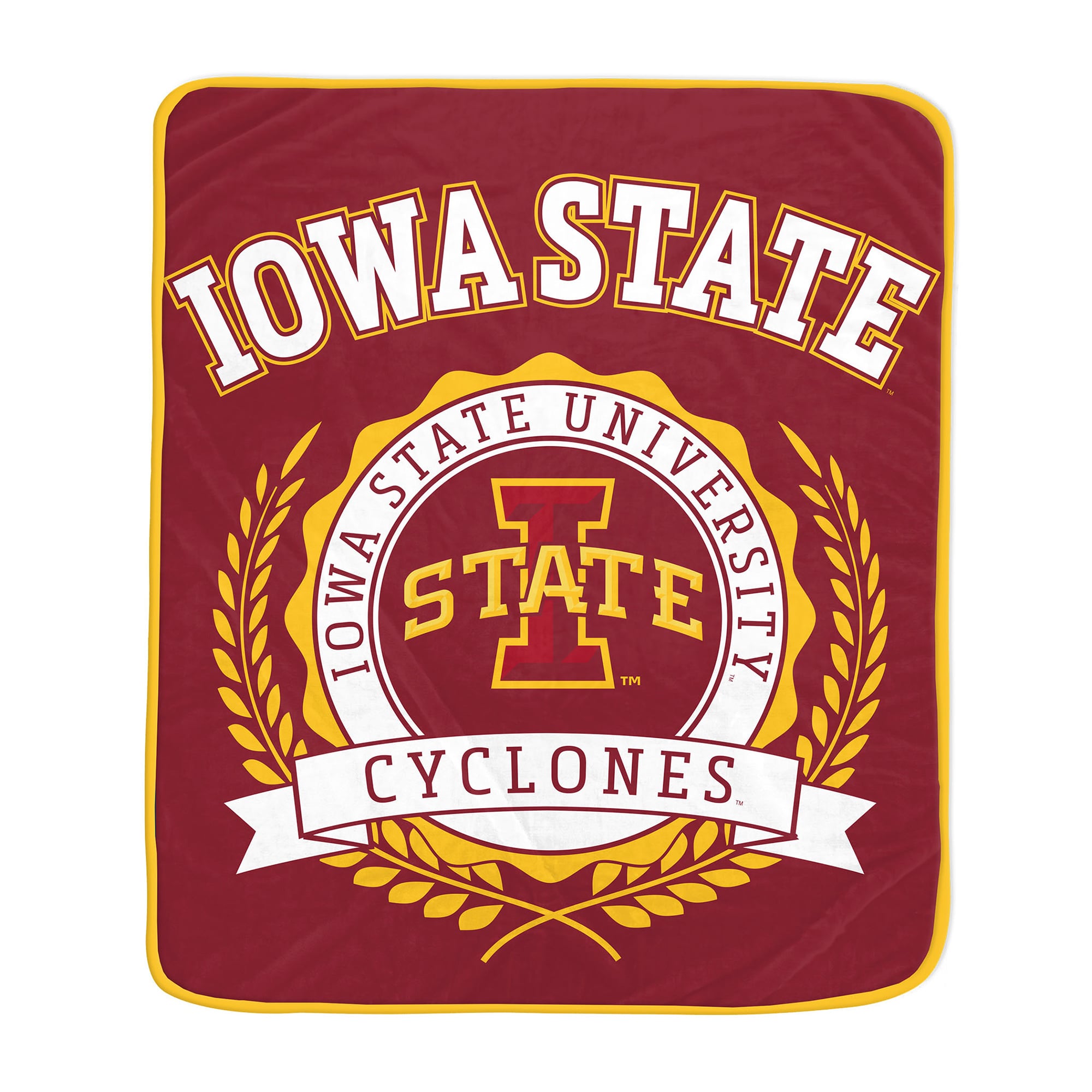 Pegasus Iowa State Cyclones 50" x 60" University Crest Ultra Soft Blanket
