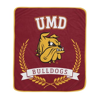 Pegasus Minnesota Duluth Bulldogs 50" x 60" University Crest Ultra Soft Blanket