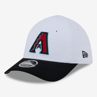 Toddler New Era  White Arizona Diamondbacks Baseball 39THIRTY M-Crown Adjustable Hat