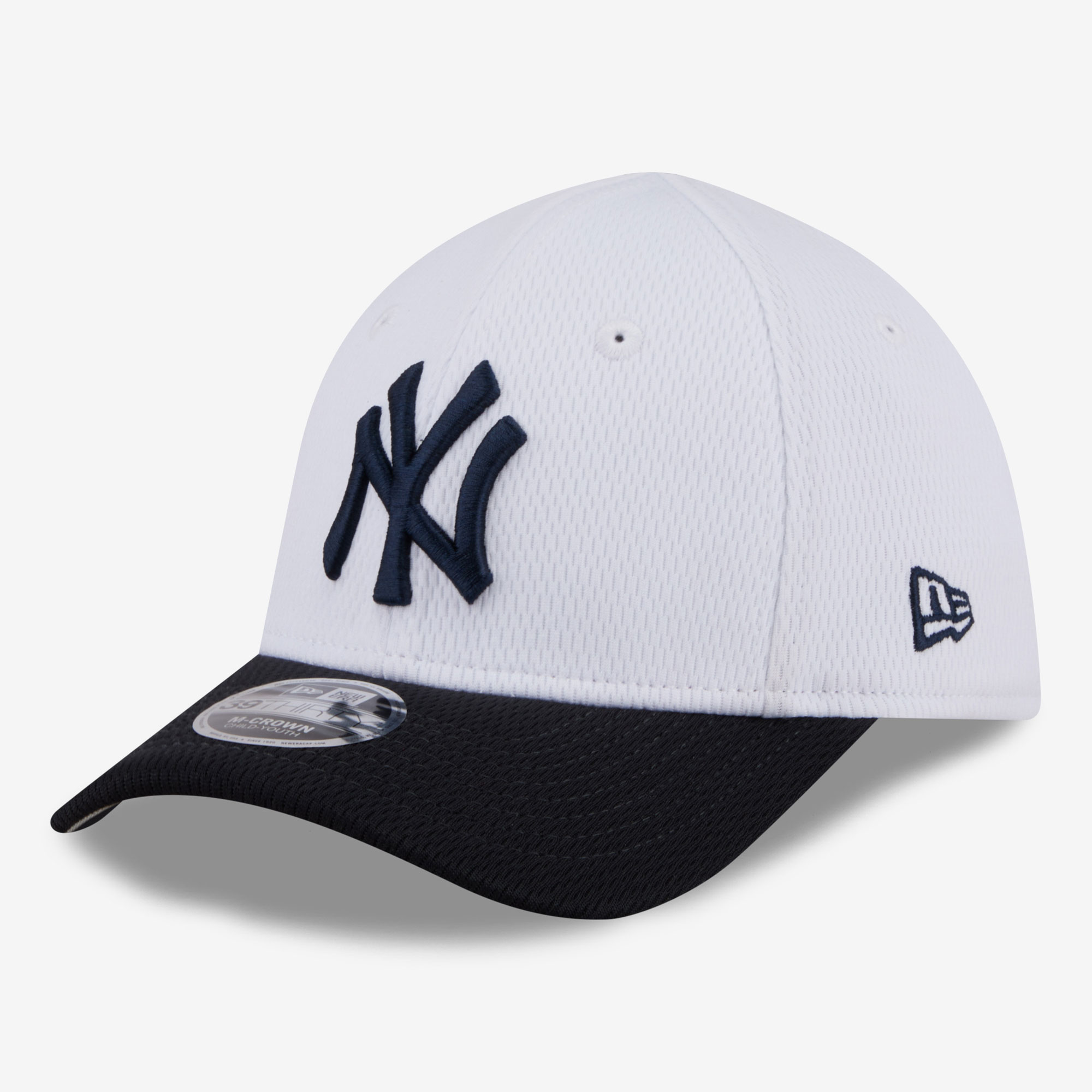 Toddler New Era  White New York Yankees Baseball 39THIRTY M-Crown Adjustable Hat