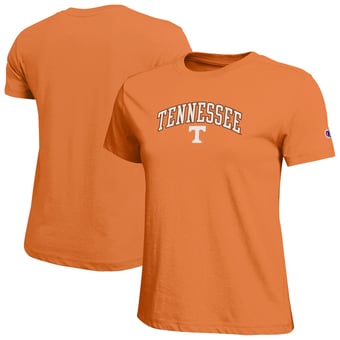 Women's Champion  Tennessee Orange Tennessee Volunteers Arched Over Logo T-Shirt