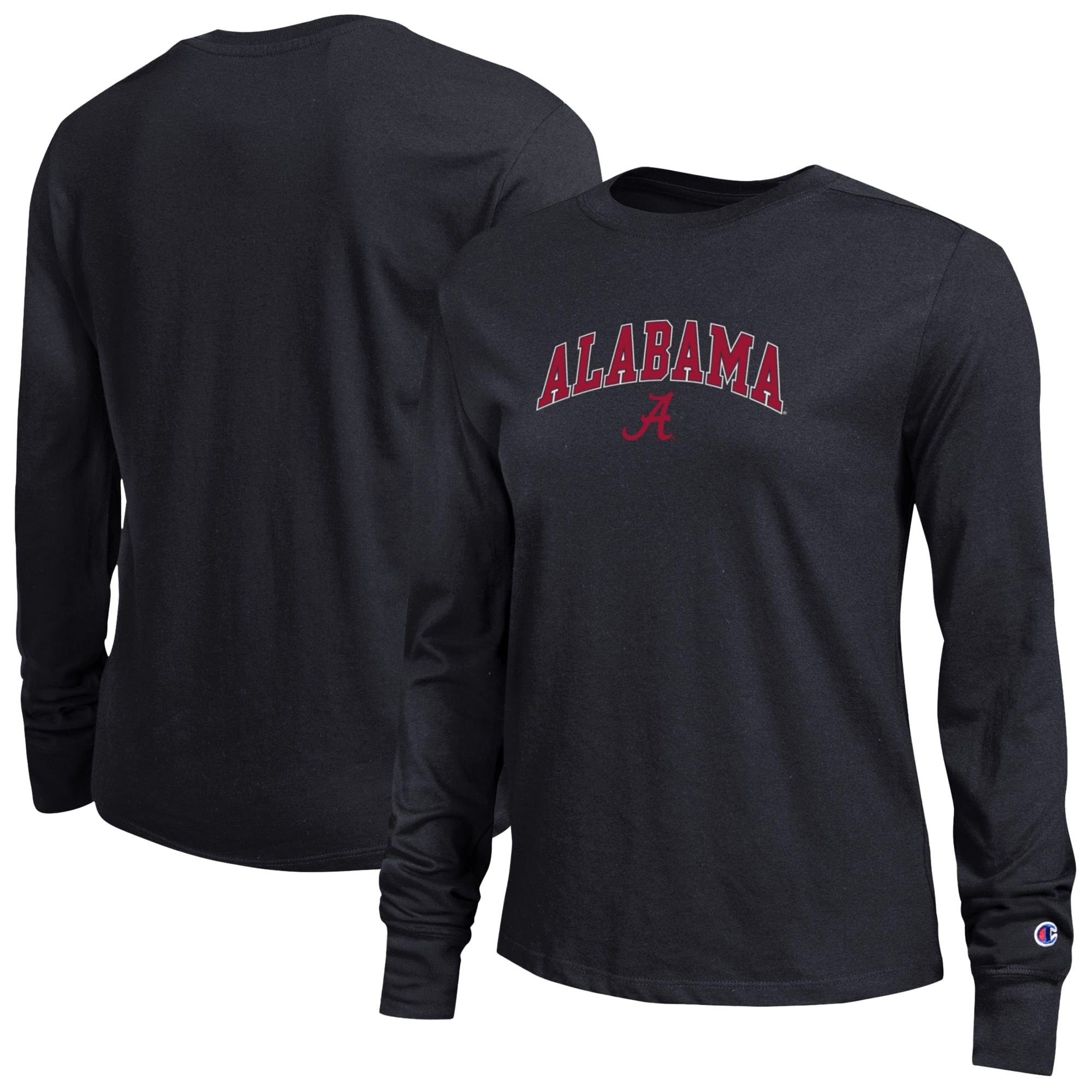 Women's Champion Alabama Crimson Tide Arch Over Logo Long Sleeve T-Shirt