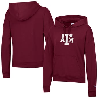 Women's Champion Maroon Texas A&M Aggies Powerblend Fleece Hoodie