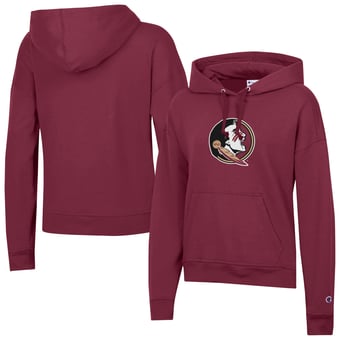 Women's Champion Garnet Florida State Seminoles Powerblend Fleece Hoodie