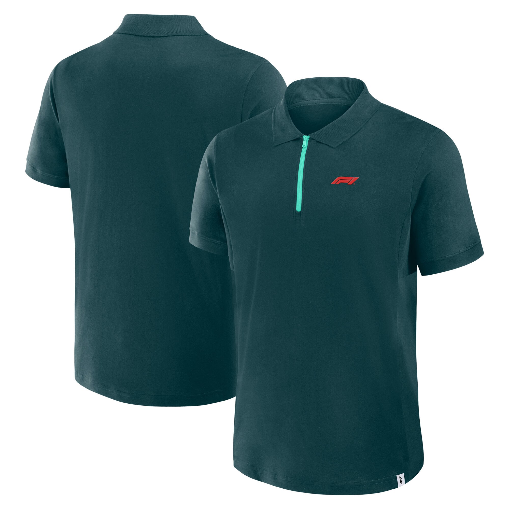 Polo clásico Fórmula 1 - Verde marino