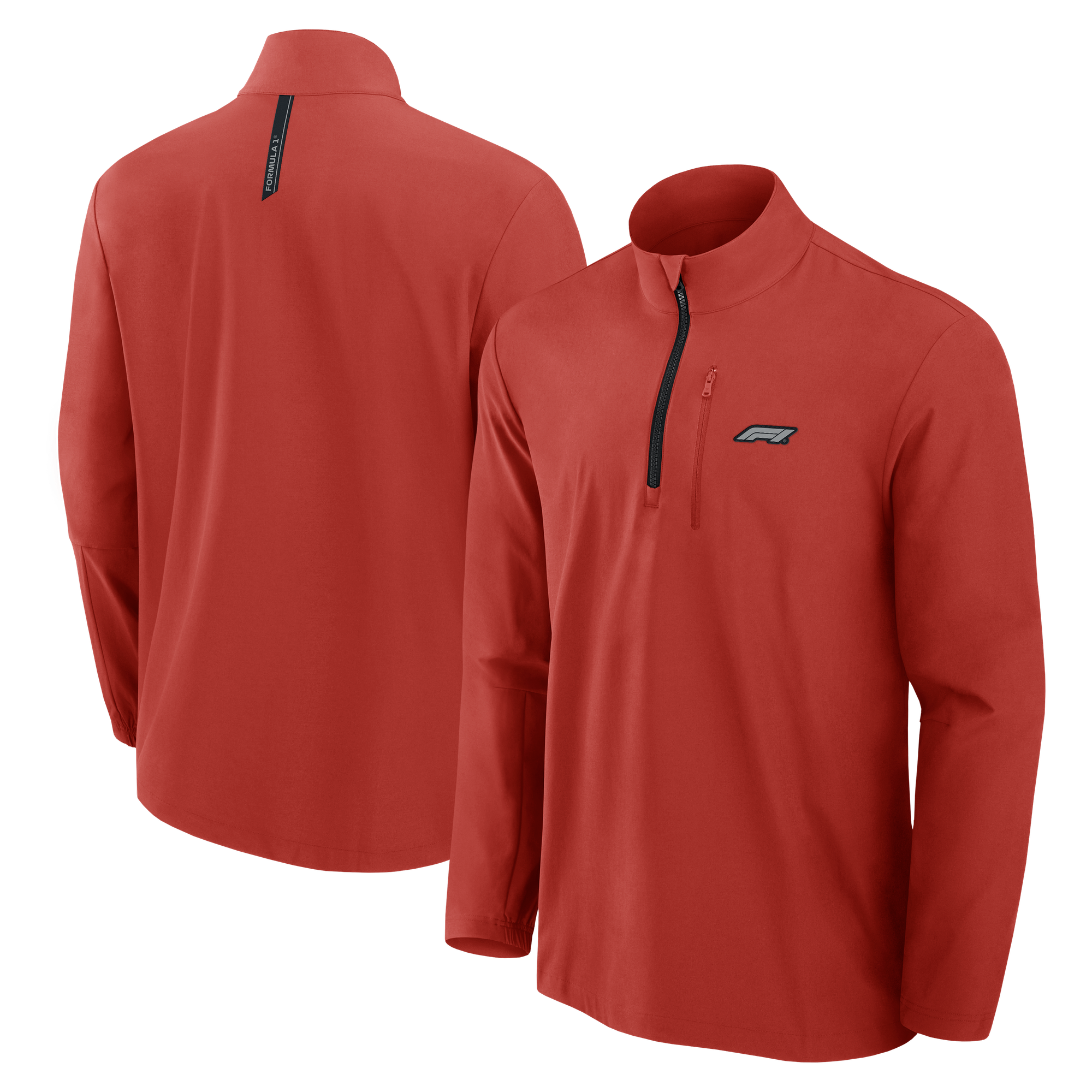 Formula 1 Iconic Woven 1/4 Zip Top - Rot