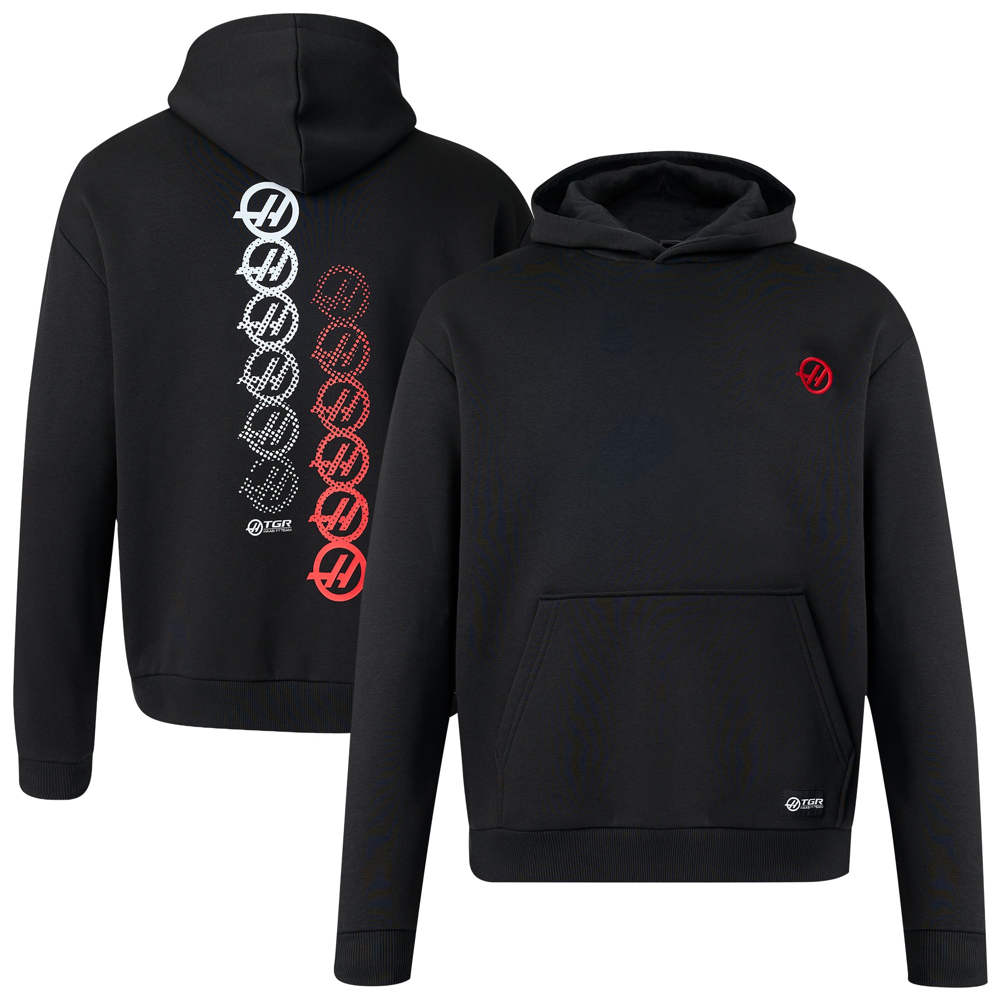 Haas Monogramm-Grafik-Kapuzenpullover – Unisex