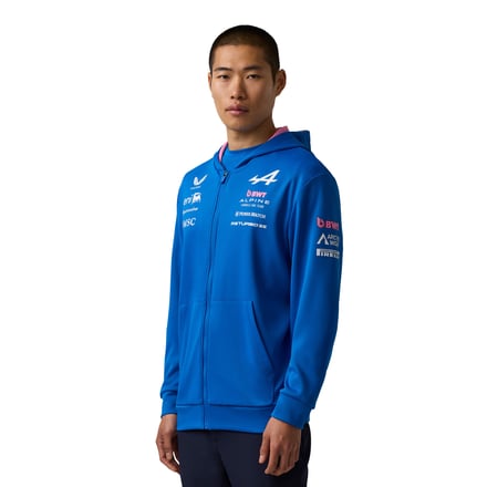 Alpine F1 Team 2026 Full Zip Hoodie - Unisex
