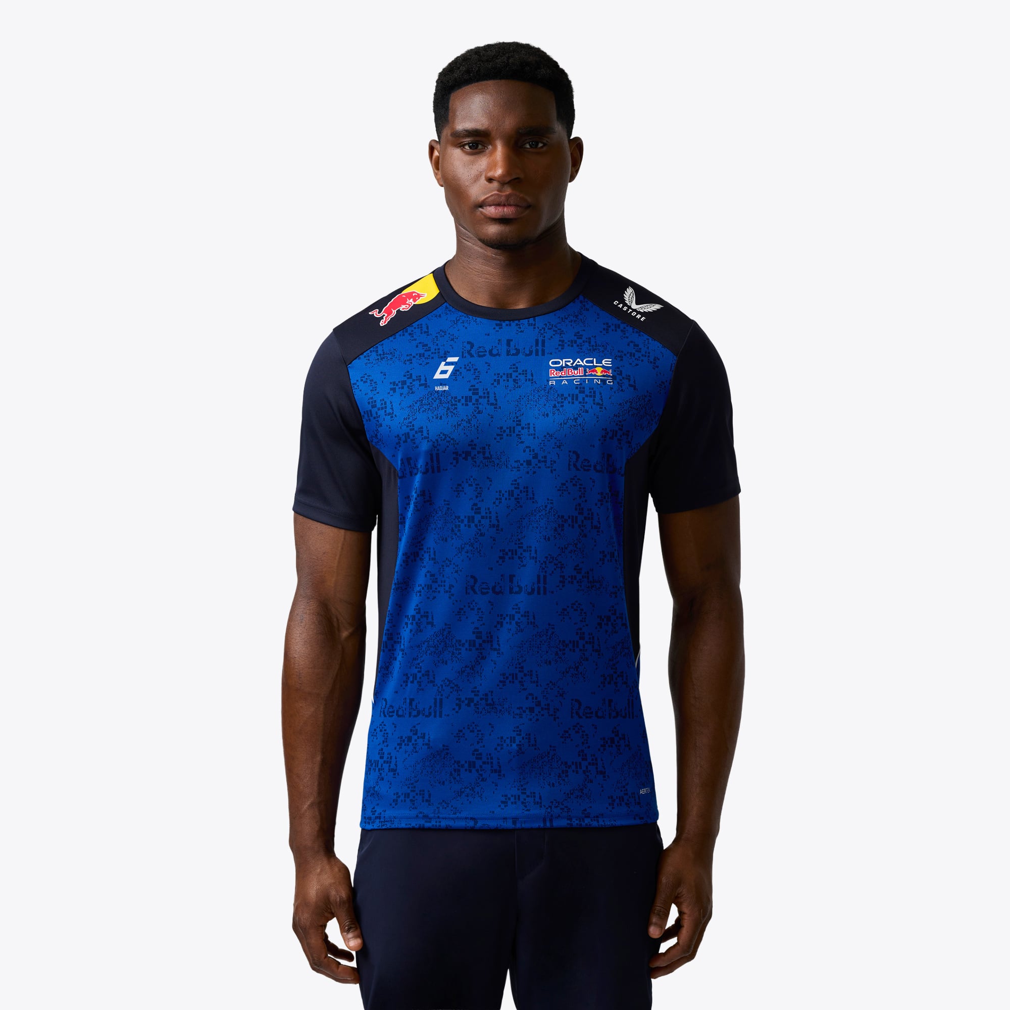 Oracle Red Bull Racing 2026 Team-Fahrer-T-Shirt mit Isack Hadjar