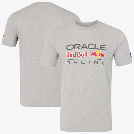 Oracle Red Bull Racing Logo T-Shirt- Unisex - Grey