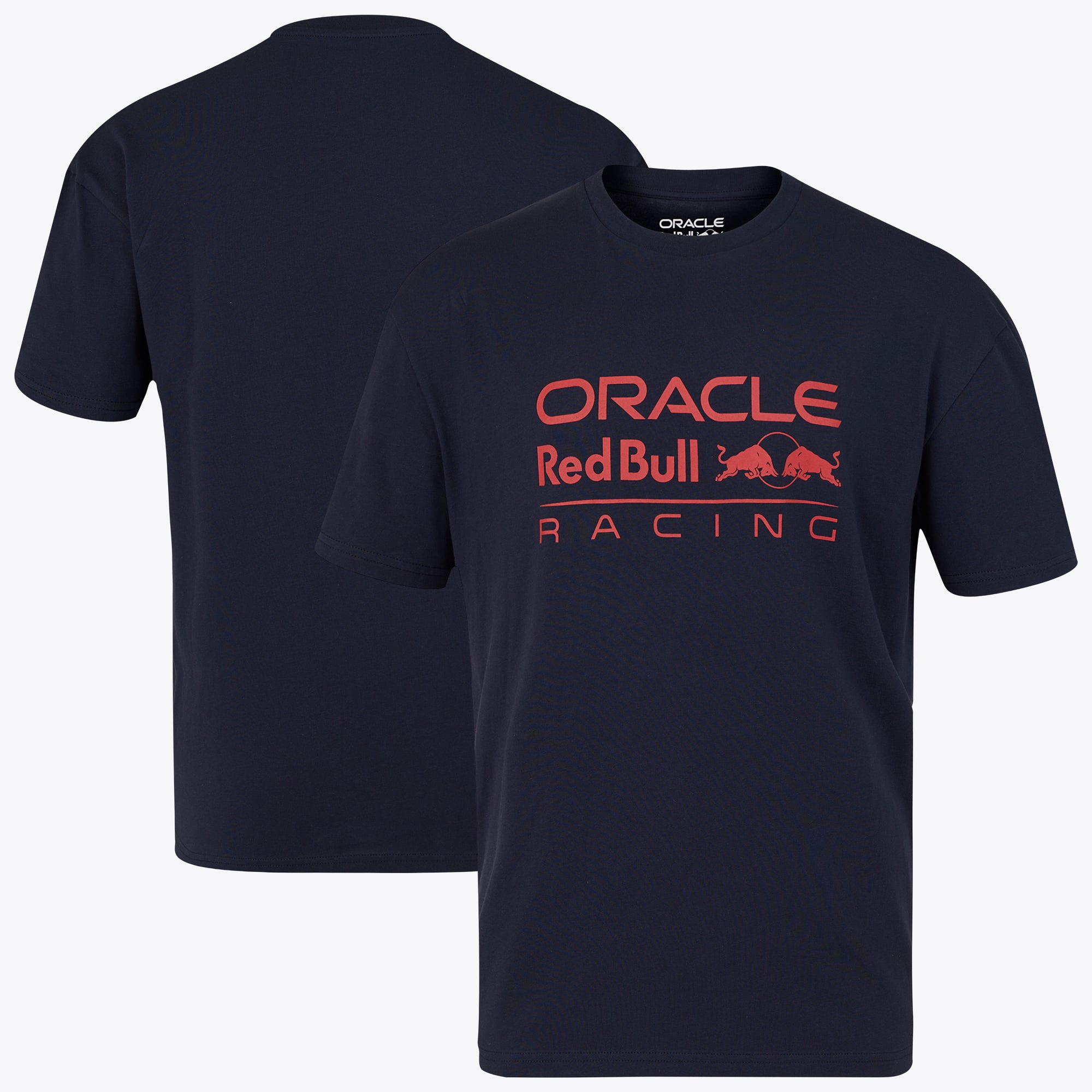 Oracle Red Bull Racing Logo Relaxed Fit T-Shirt – Unisex – Nachthimmel