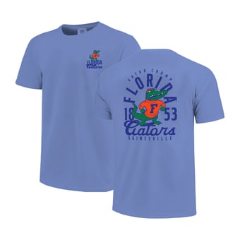 Youth Royal Florida Gators Comfort Colors Mascot Overlay T-Shirt