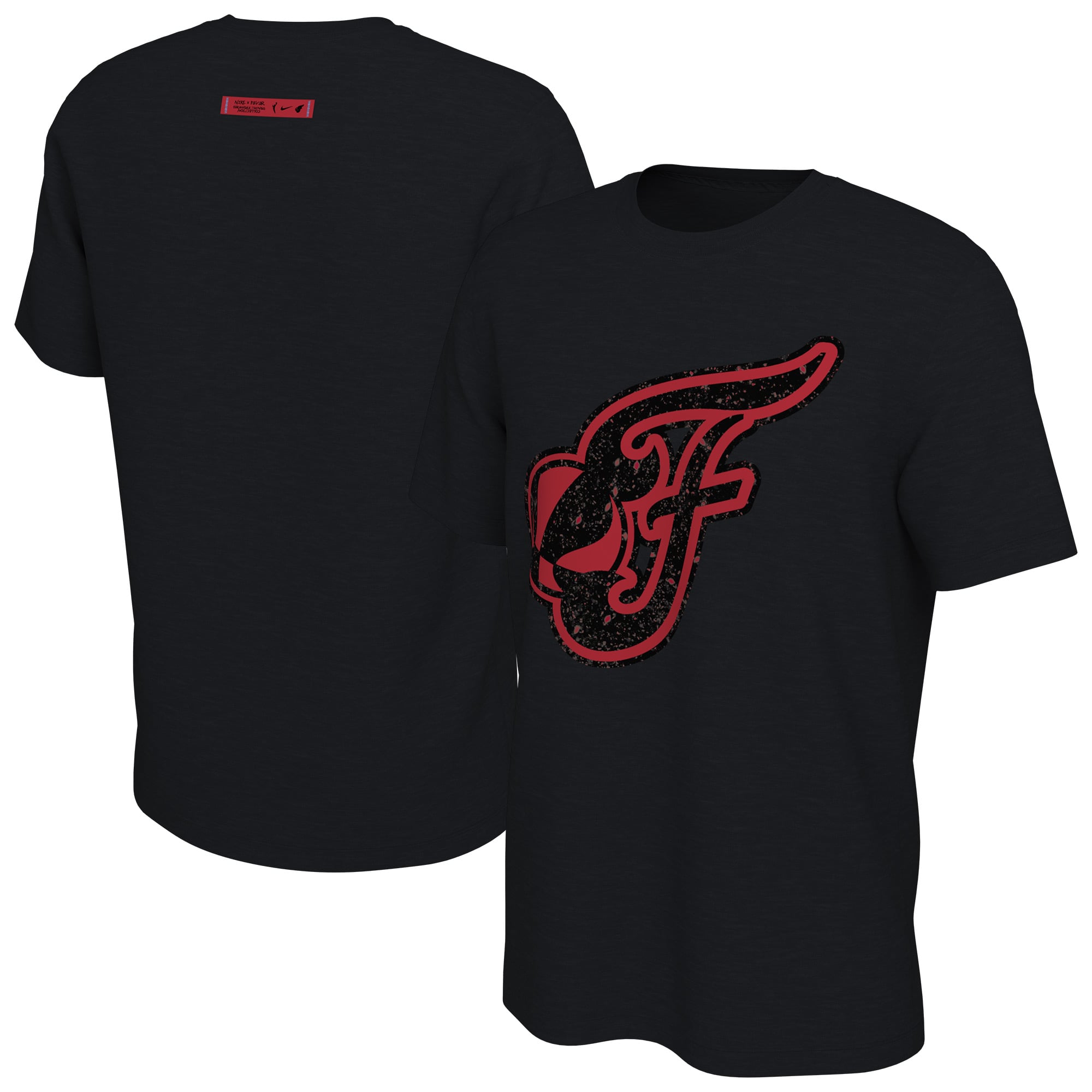 Unisex Nike Black Indiana Fever Rebel Edition Collection Oversized T-Shirt