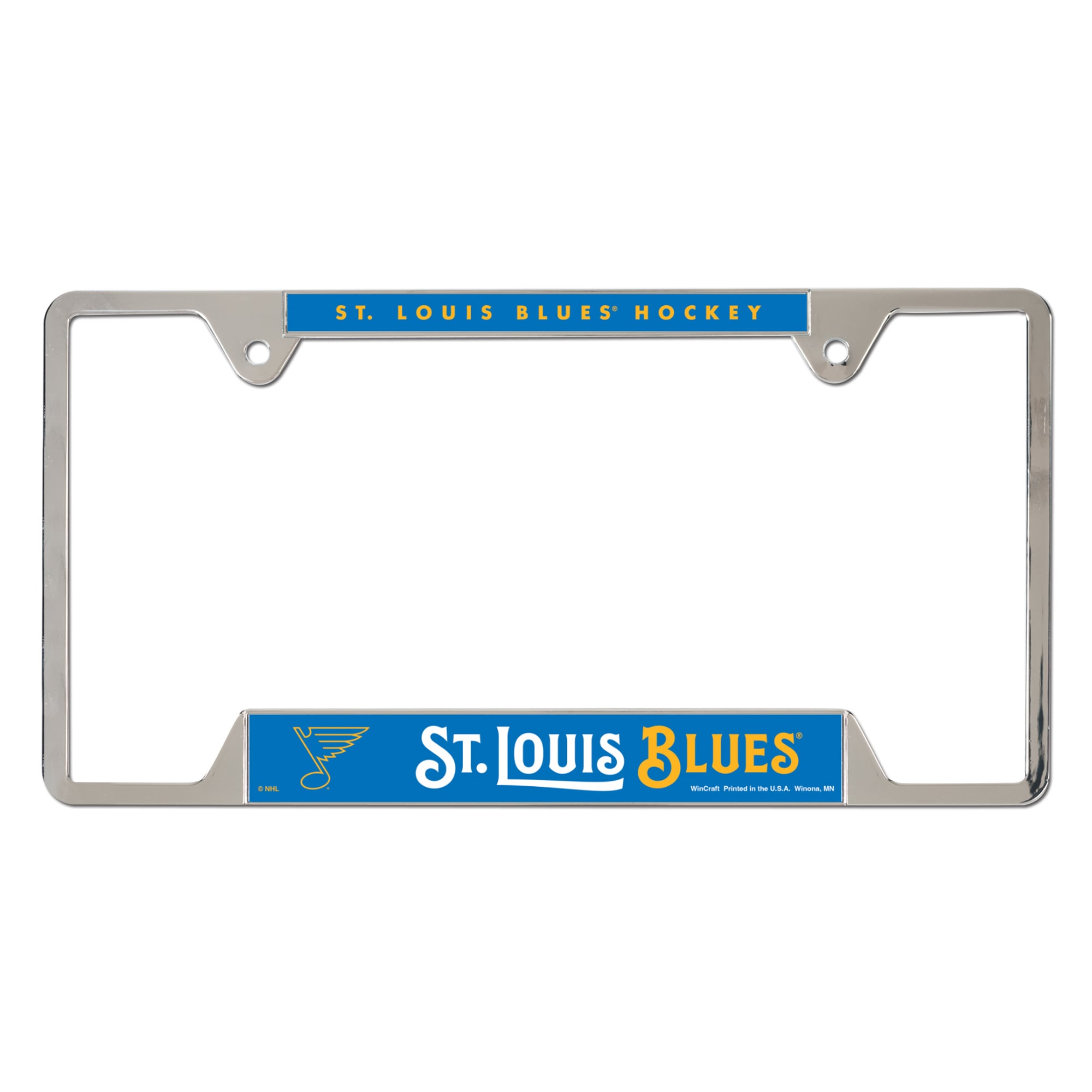 WinCraft St. Louis Blues Metal License Plate Frame