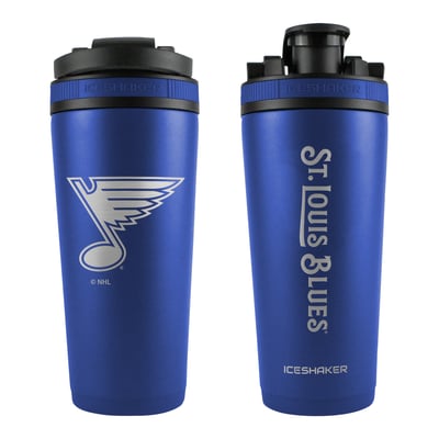 WinCraft St. Louis Blues 26oz. Stainless Steel Ice Shaker Blender Bottle