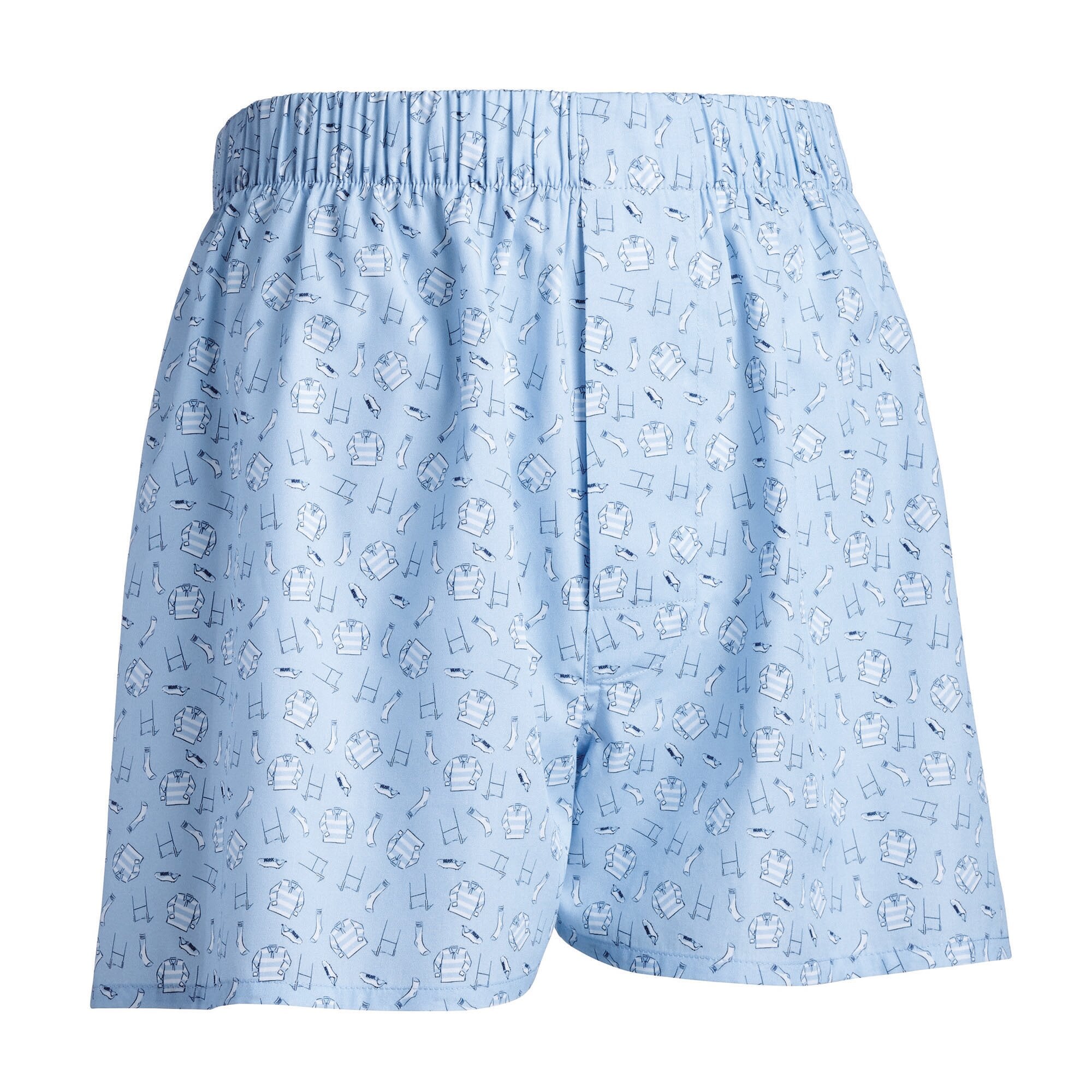 Boxer a righe in tessuto England Rugby Charles Tyrwhitt - Blu