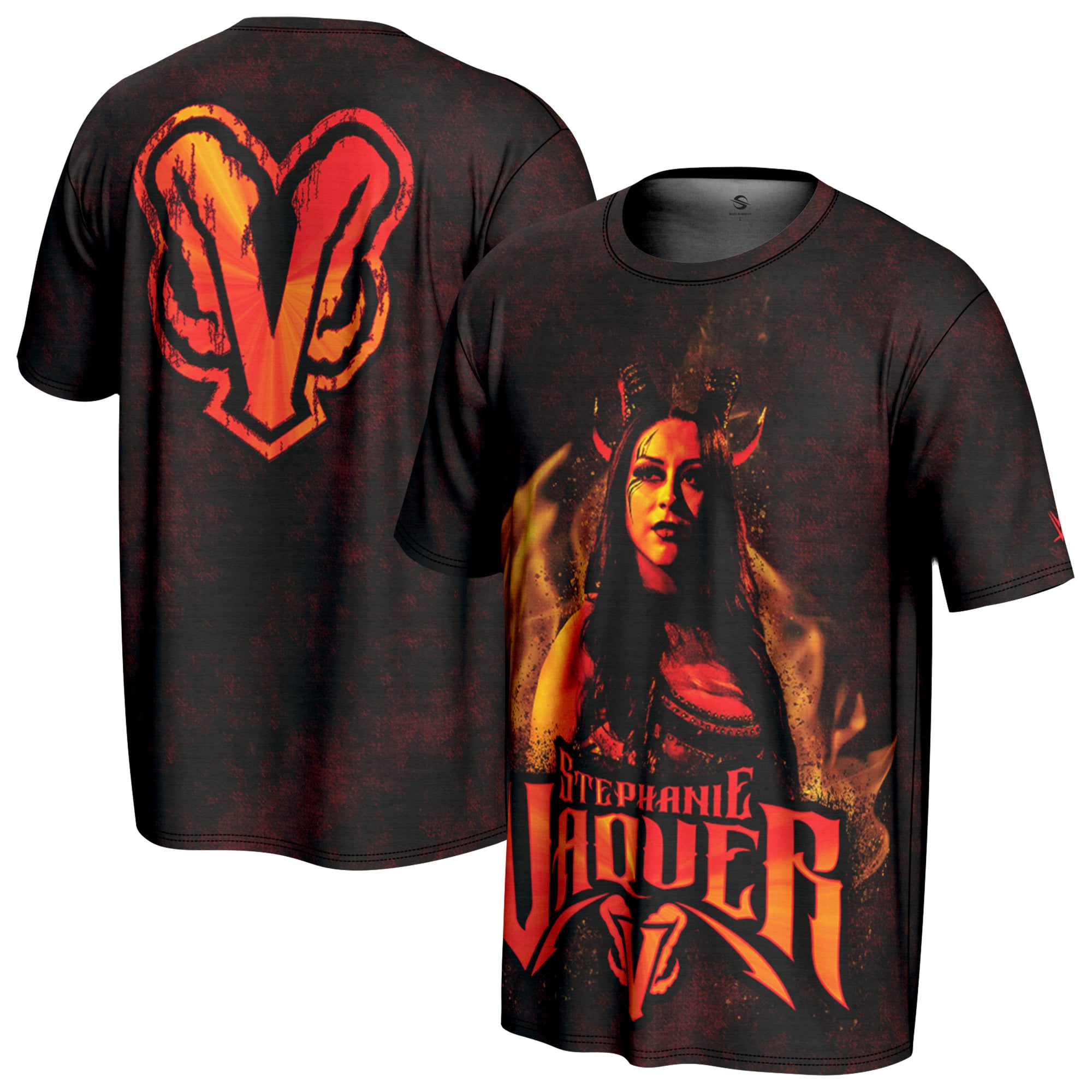 Men's ProSphere  Black Stephanie Vaquer Dark Angel Graphic T-Shirt
