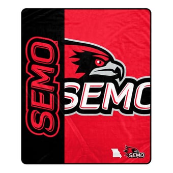 Pegasus SEMO Redhawks 50" x 60" Endzone Ultra Soft Throw Blanket