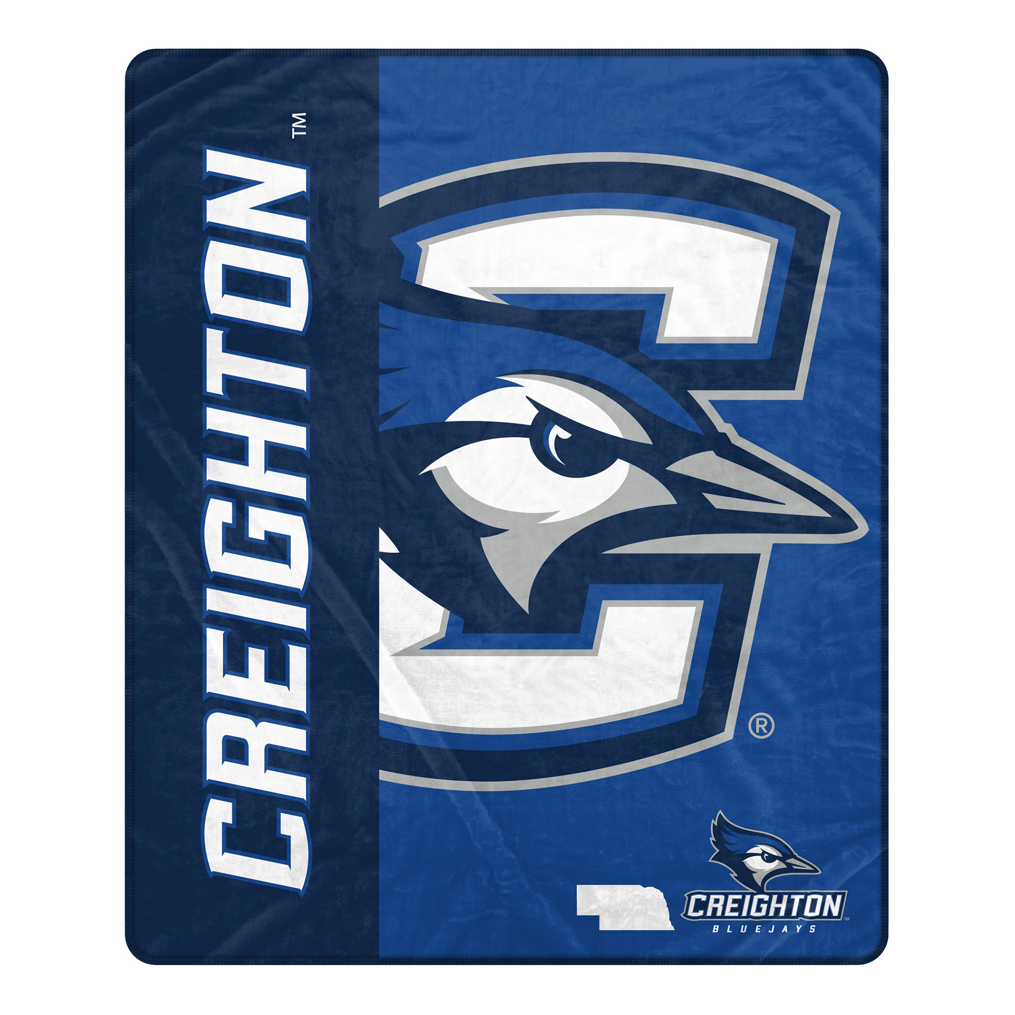 Pegasus Creighton Bluejays 50″ x 60″ Endzone Ultra Soft Throw Blanket Pegasus Creighton Bluejays 50″ x 60″ Endzone Ultra Soft Throw Blanket