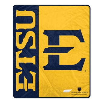 Pegasus ETSU Buccaneers 50" x 60" Endzone Ultra Soft Throw Blanket