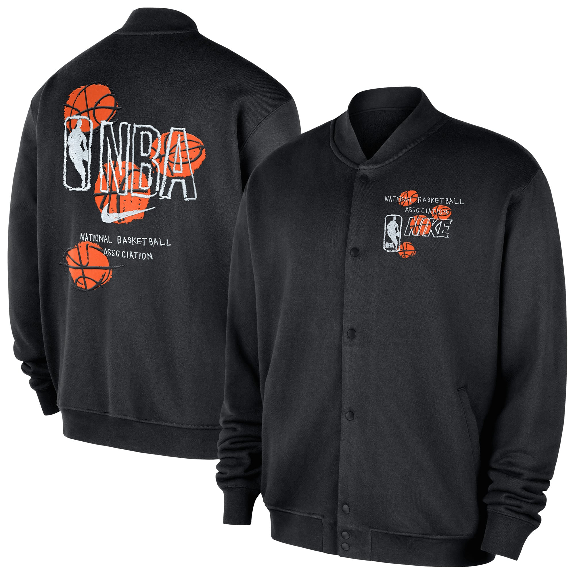 Blouson aviateur NBA Nike Team 31 Club - Noir - Homme