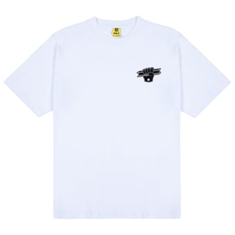 Unisex Golf Wang White Pittsburgh Steelers Foam Logo T-Shirt