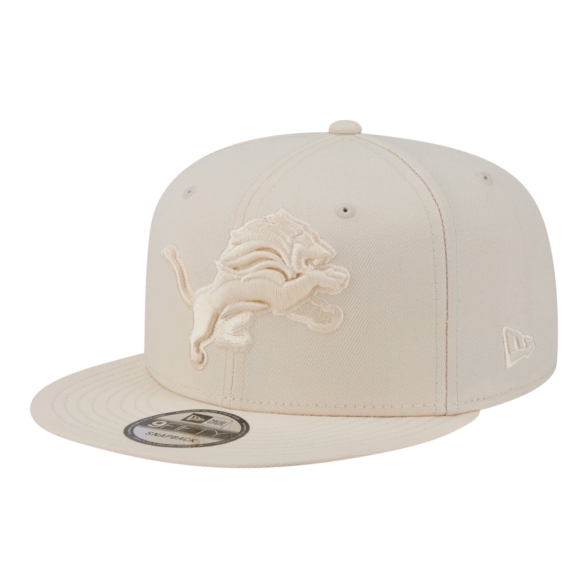 Men's New Era  Cream Detroit Lions Colorpack 9FIFTY Snapback Hat