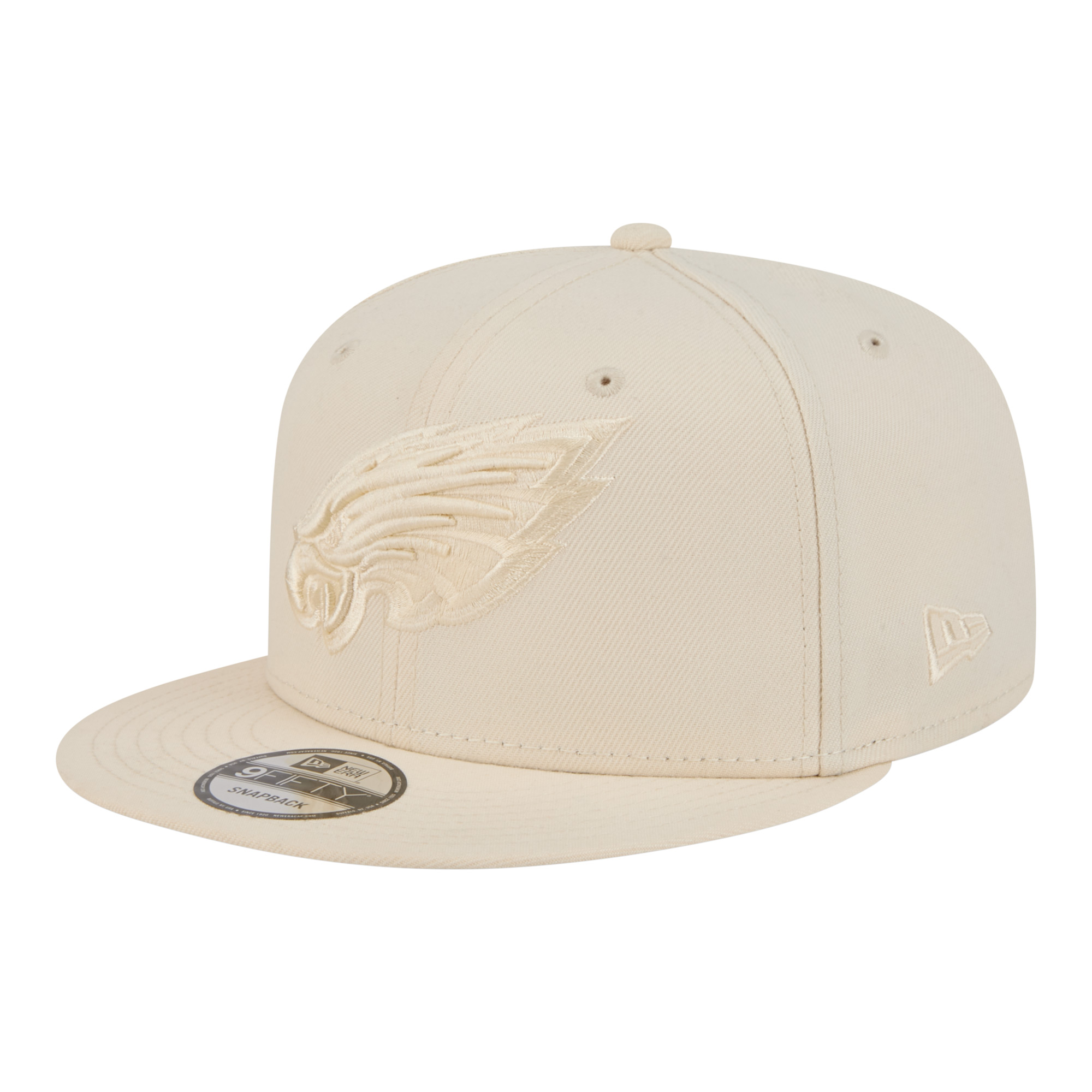 Men's New Era  Cream Philadelphia Eagles Colorpack 9FIFTY Snapback Hat
