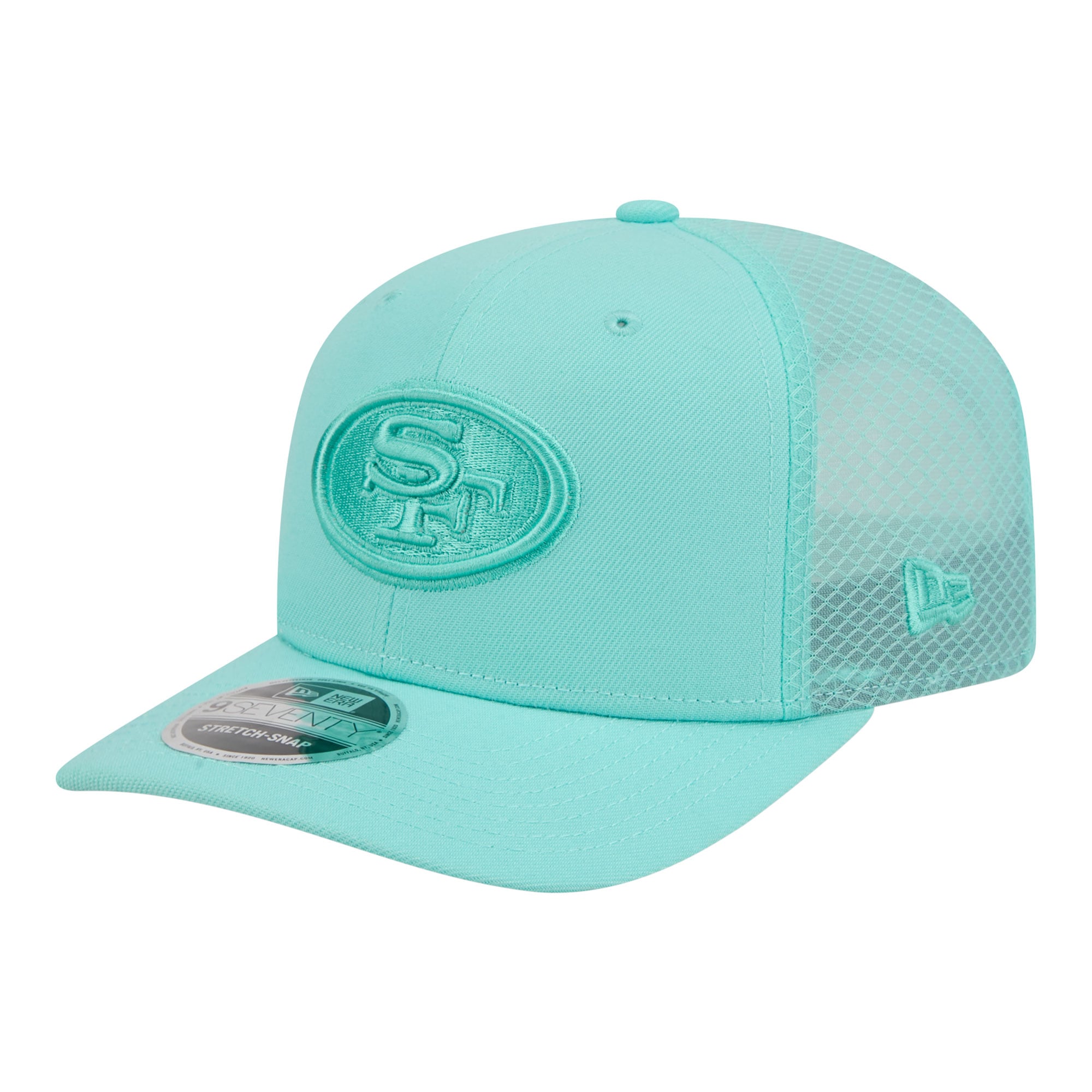 Men's New Era  Mint San Francisco 49ers Color Pack 9SEVENTY Adjustable Hat