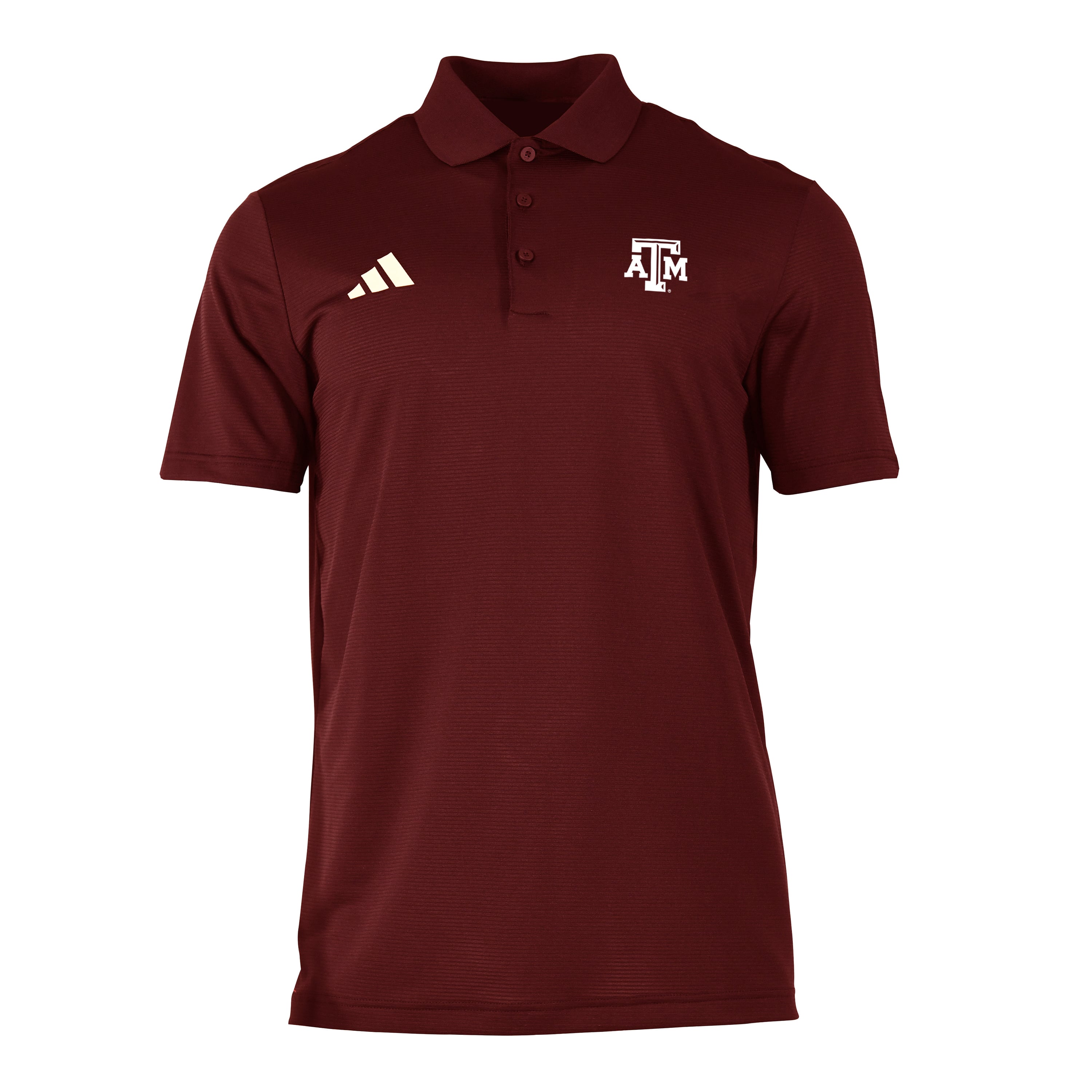 Men's adidas Maroon Texas A&M Aggies Ottoman Polo