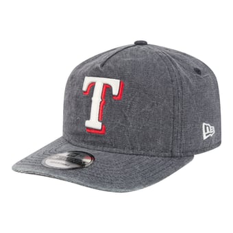 Men's New Era  Navy Heather Texas Rangers  Denim Classic 19TWENTY Adjustable Hat