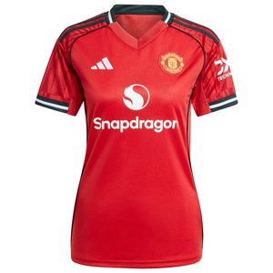 Maillot Domicile Manchester United adidas 2025-26 - Femme avec flocage Cunha 10, vue 3
