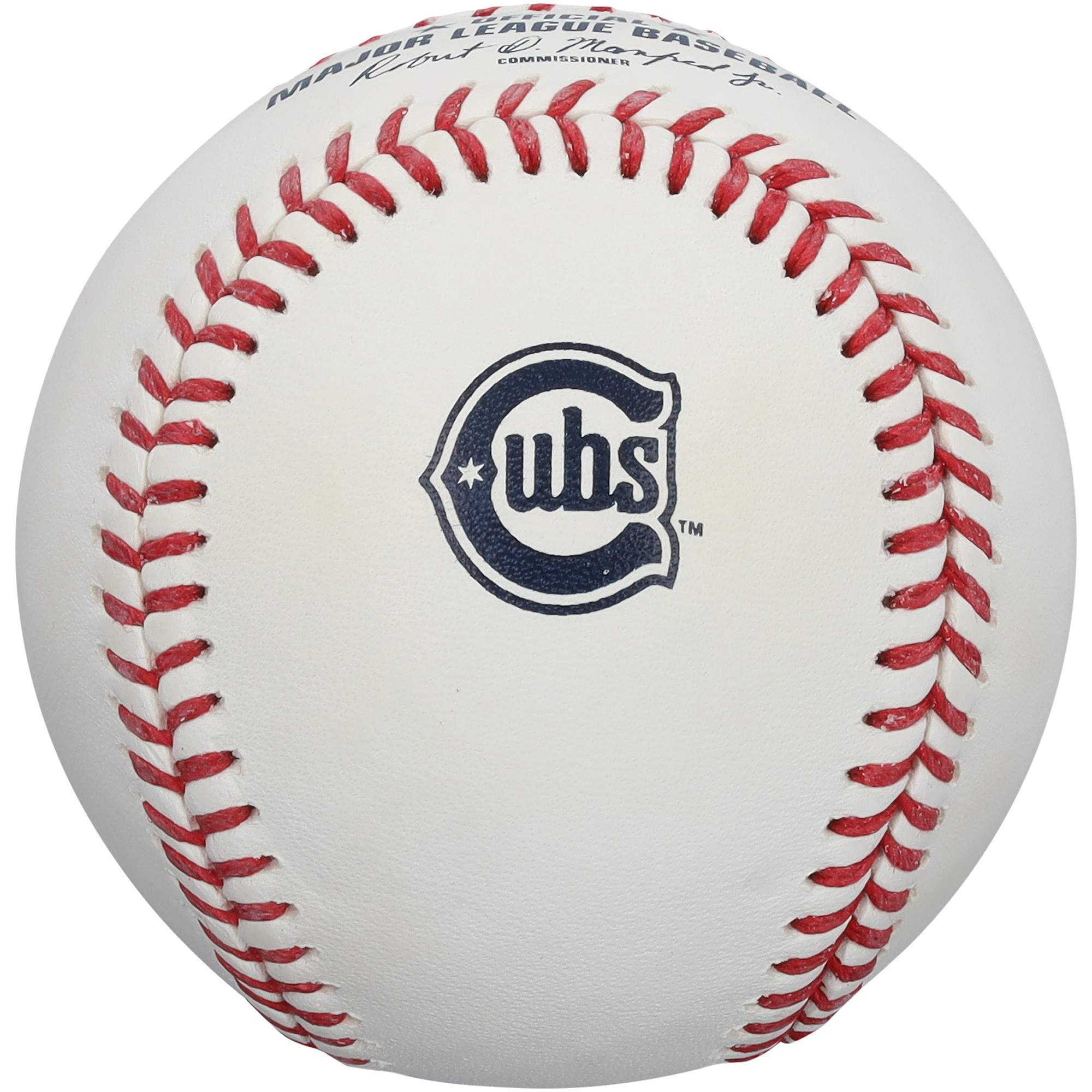Chicago Cubs Rawlings Alternate Logo Baseball with Case