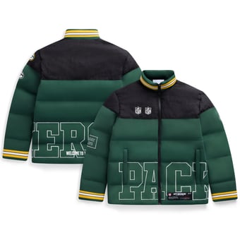 Unisex  Green Green Bay Packers Team Puffer Jacket