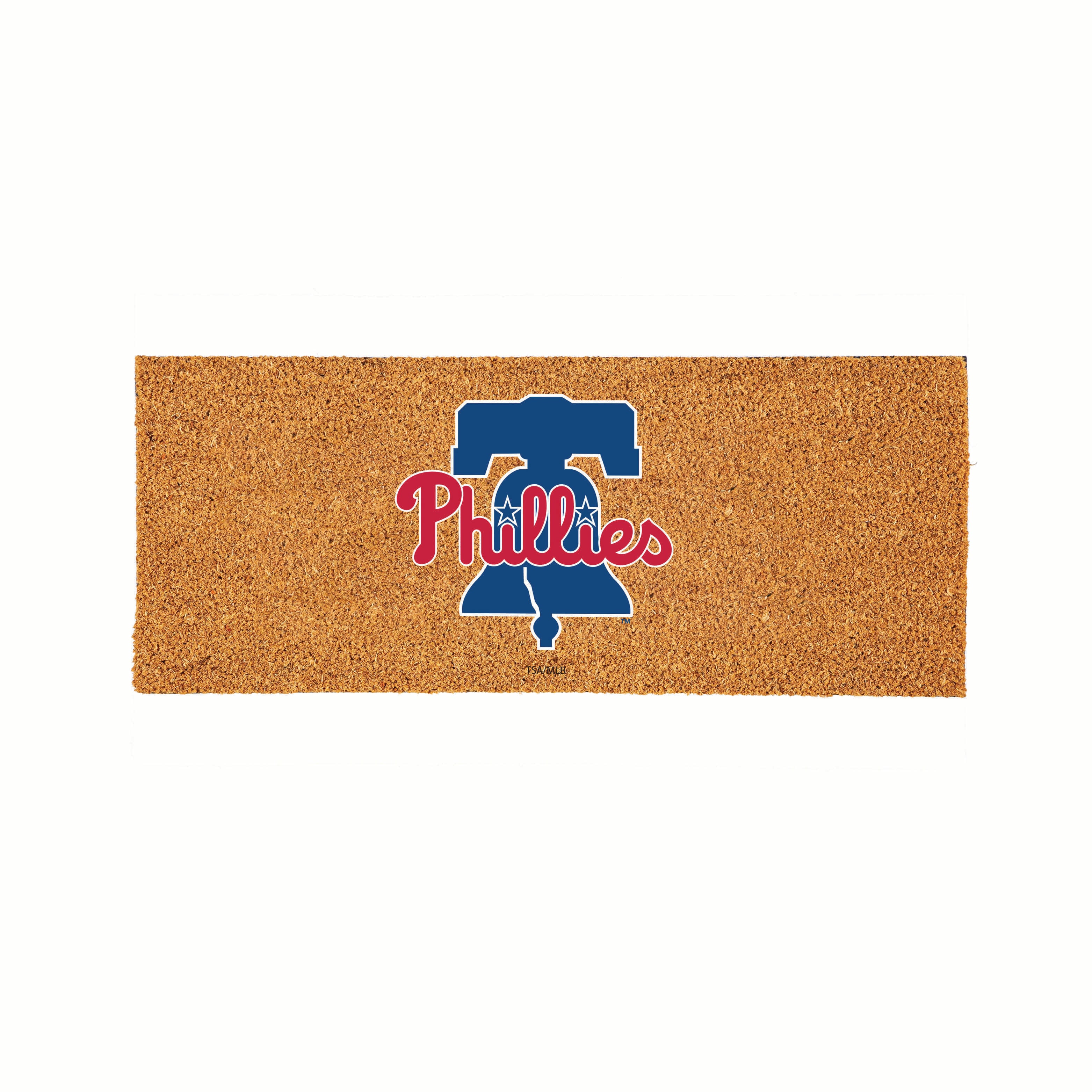 Philadelphia Phillies 24" x 60" Outdoor Team Color Logo Coir Mat